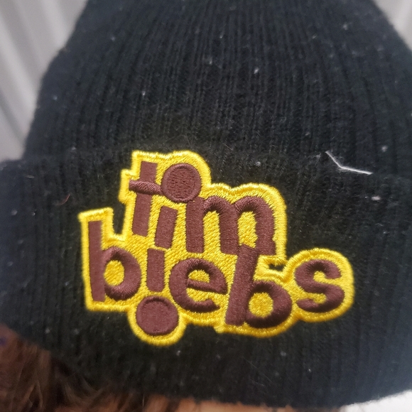 Tim biebs Justin Beiber Black Beanie Hat - Picture 6 of 8